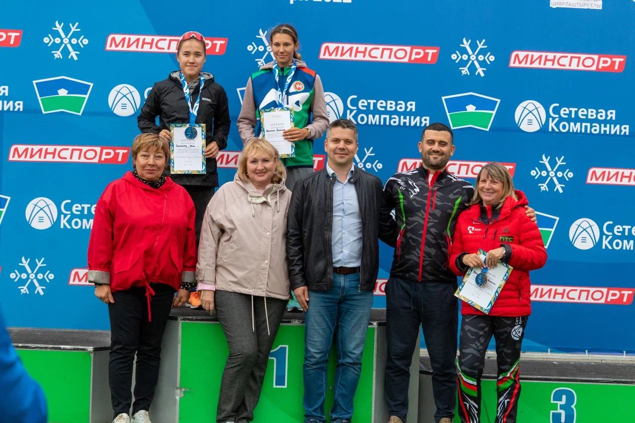 Заинская команда лыжников-гонщиков стала бронзовым призером Открытого летнего Чемпионата и Первенства РТ