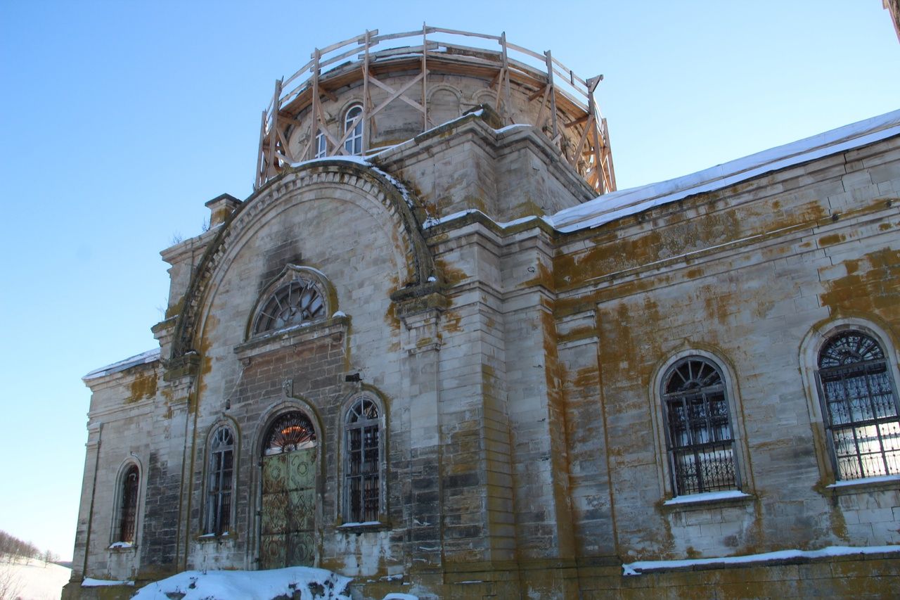 Олы Батрас авылында кышкы храм төзелде