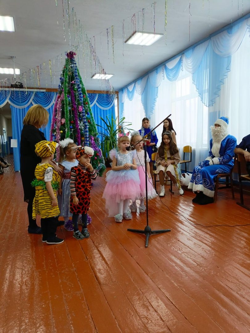 Сарсаз-Баграж мәктәбенә «Чыршы бәйрәме» үткәрү өчен авыл Советы депутаты матди ярдәм күрсәтте