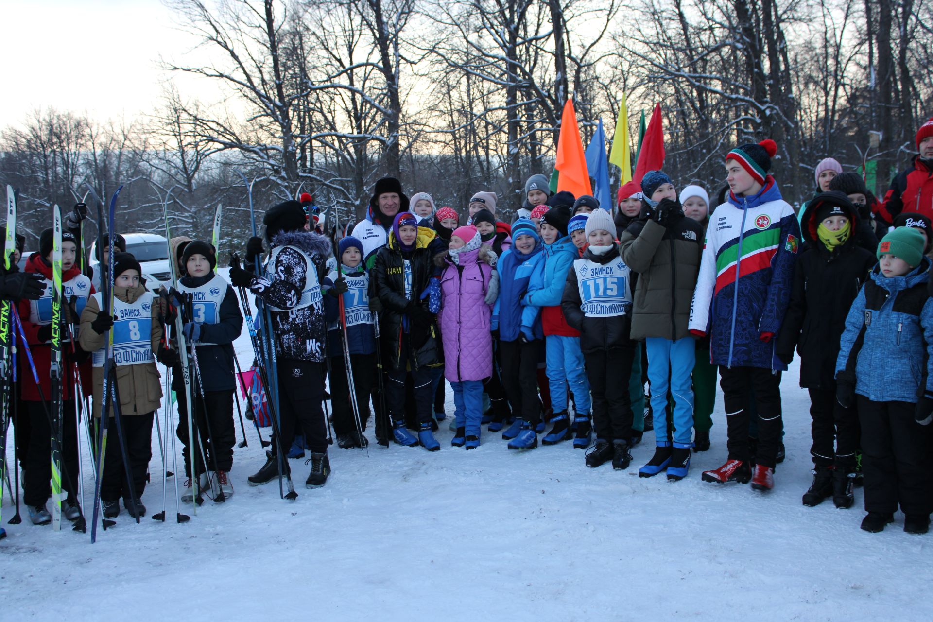 В Заинском районе открыли лыжный сезон