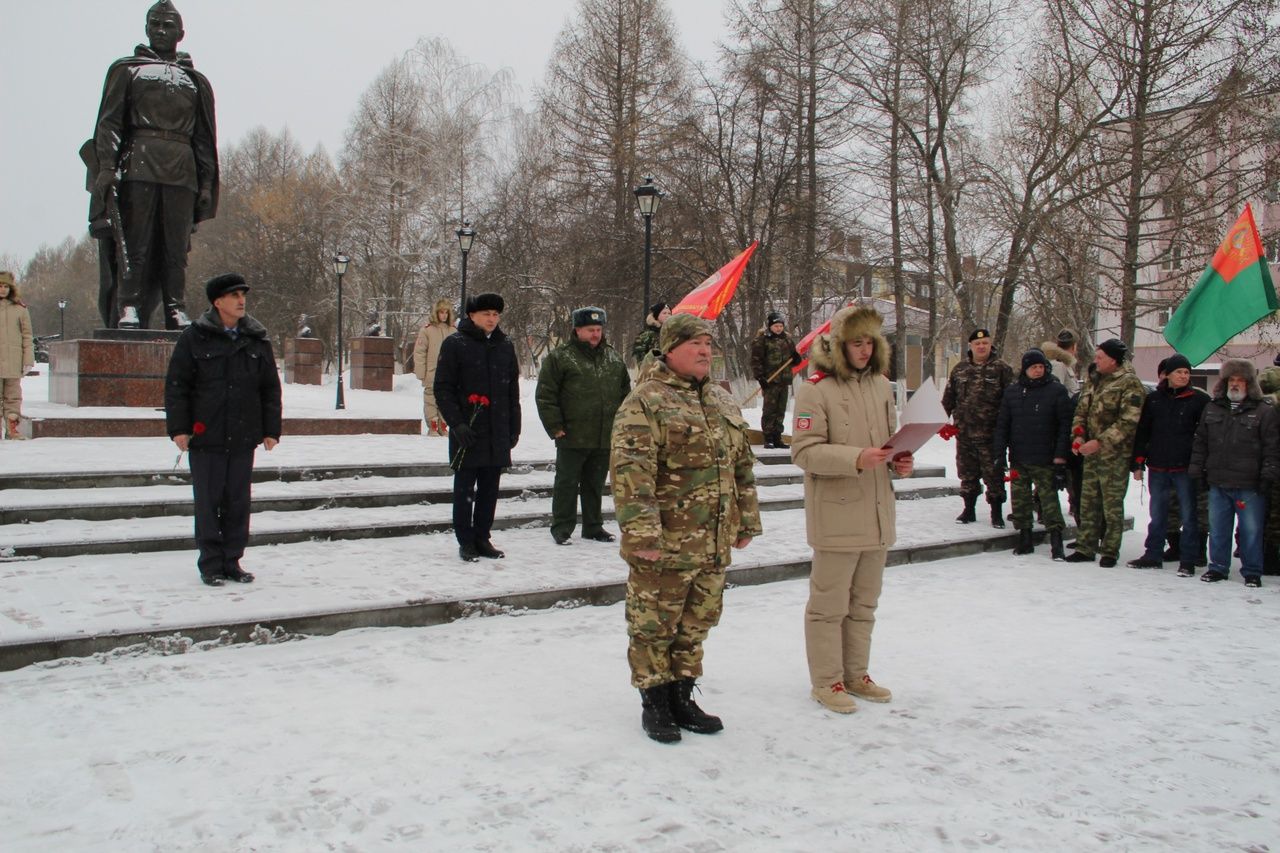 В Заинске почтили память воинов-интернационалистов