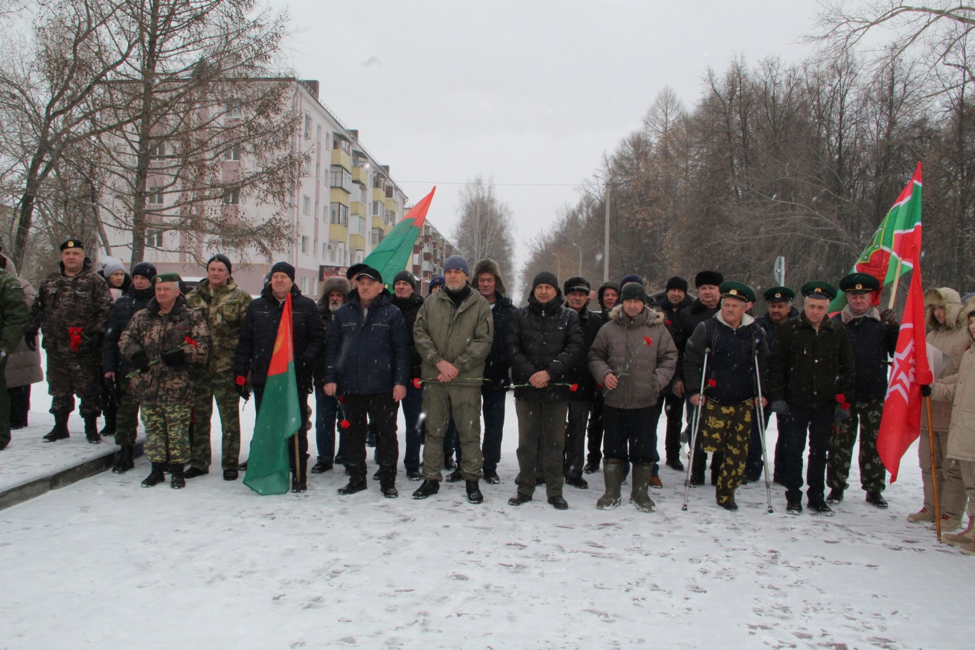 В Заинске почтили память воинов-интернационалистов