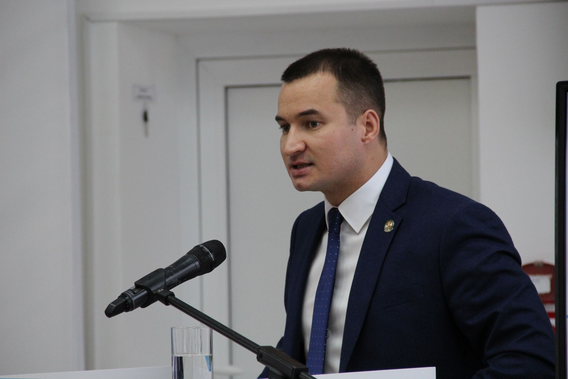 Заинский район посетил министр по делам молодежи Республики Татарстан