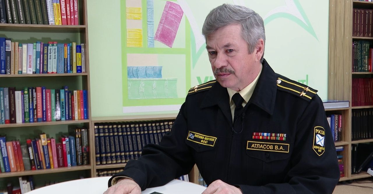 Валентин Атласов - 26 ел Төньяк флотта хезмәт иткән хәрби диңгезче