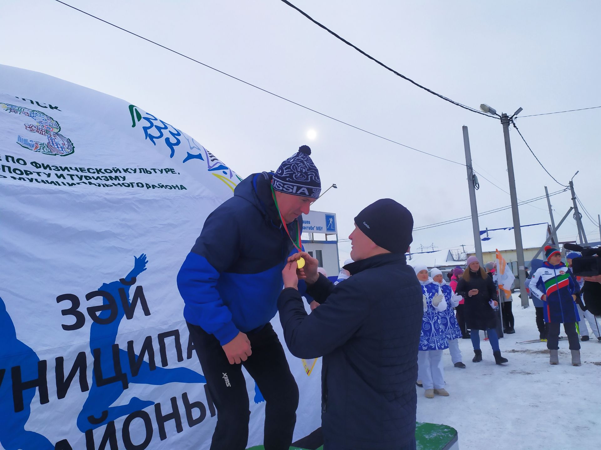 Зәйдә ГТО кысаларында чаңгы ярышлары оештырылды