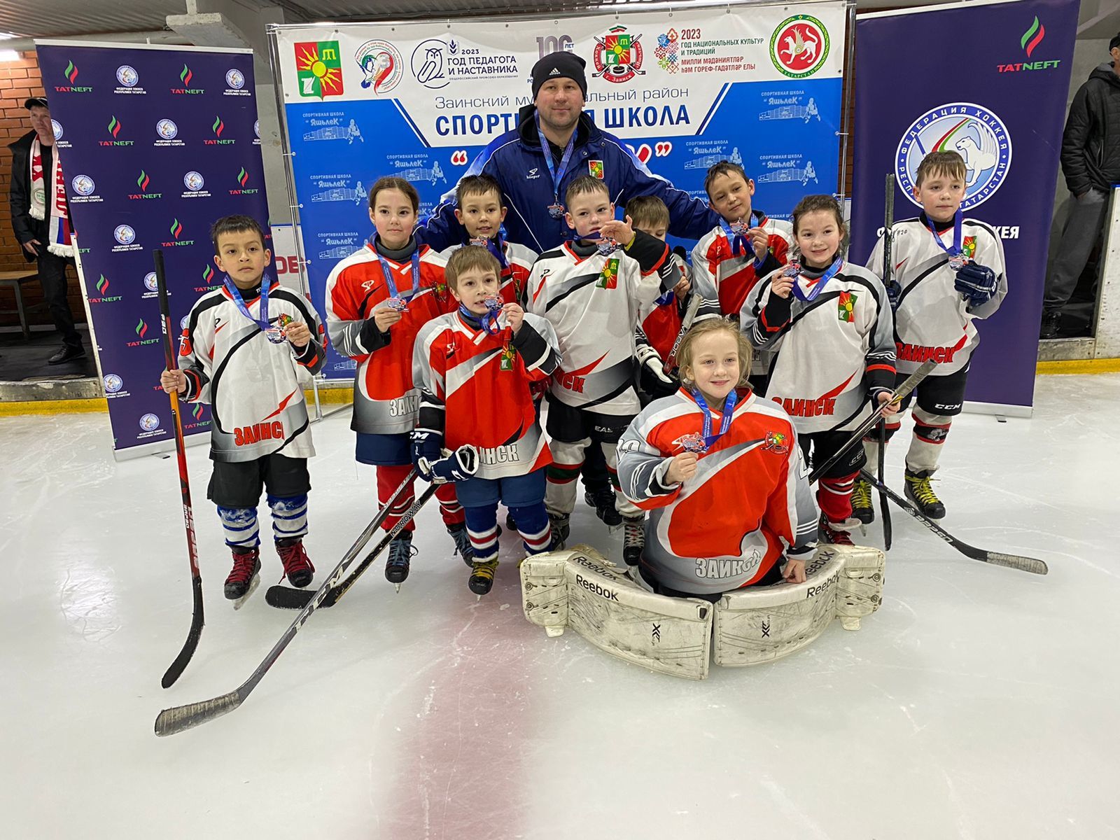 Зәйдә 2015 елгы балалар командалары арасында хоккей фестивале узды
