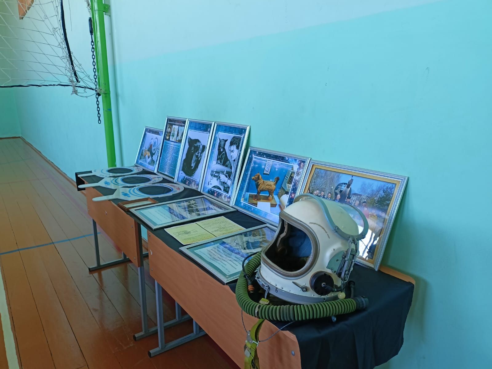 Зәй музее хезмәткәрләре Космонавтика көне уңаеннан Ал. Бистәсе мәктәбендә булдылар