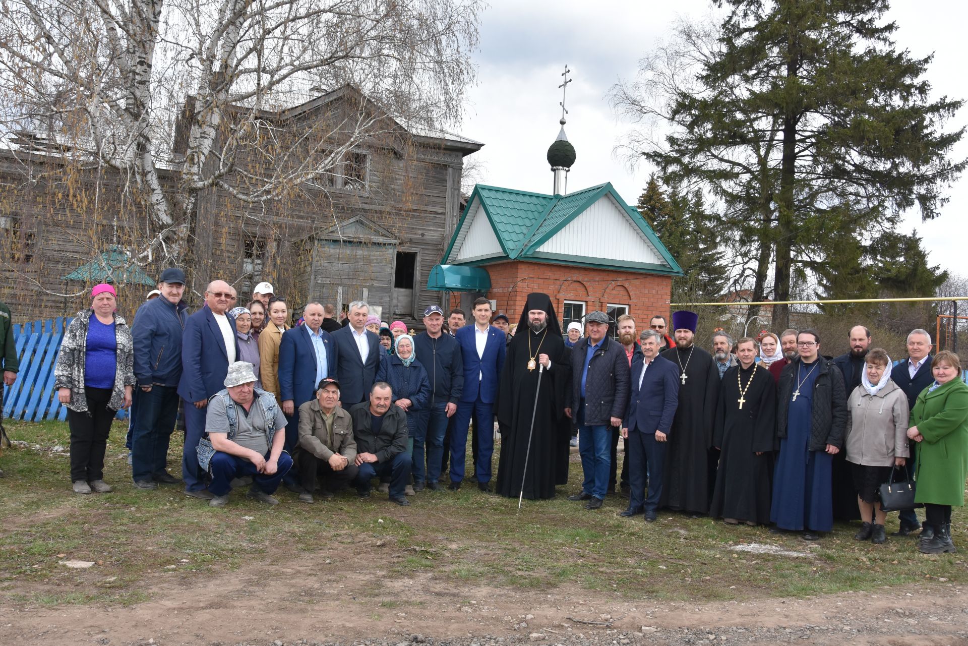 Югары Багражда борынгы чиркәүне торгызу эшләре башлана