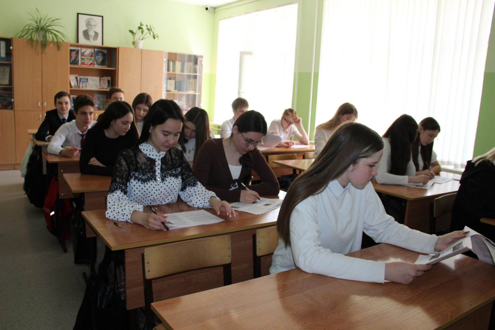 Заинцы написали «Диктант Победы»
