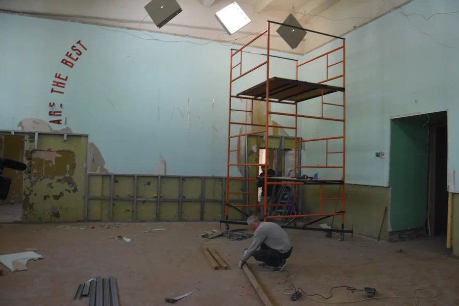 Зәйдә Ринат Фәрдиев исемендәге татар гимназиясендә капиталь ремонт тулы куәткә бара