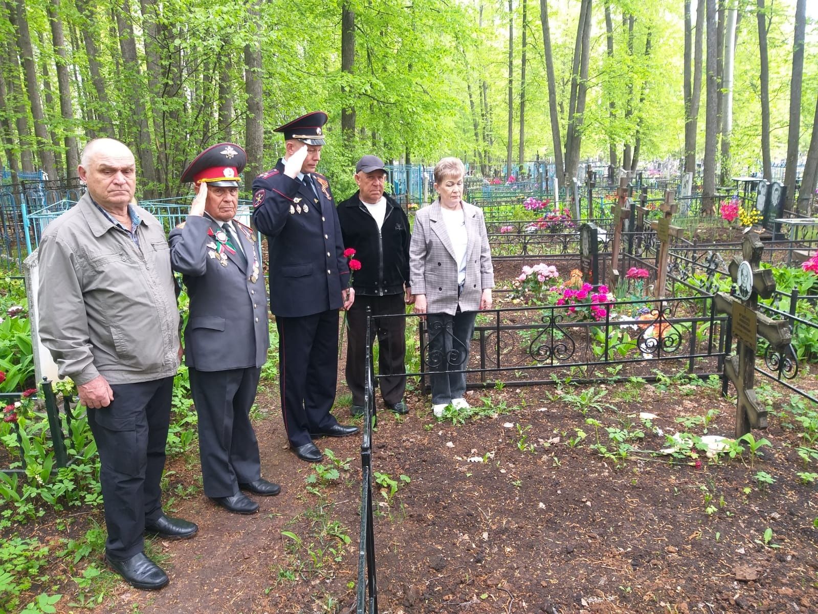 Почтили память ветеранов Великой Отечественной войны и тружеников тыла