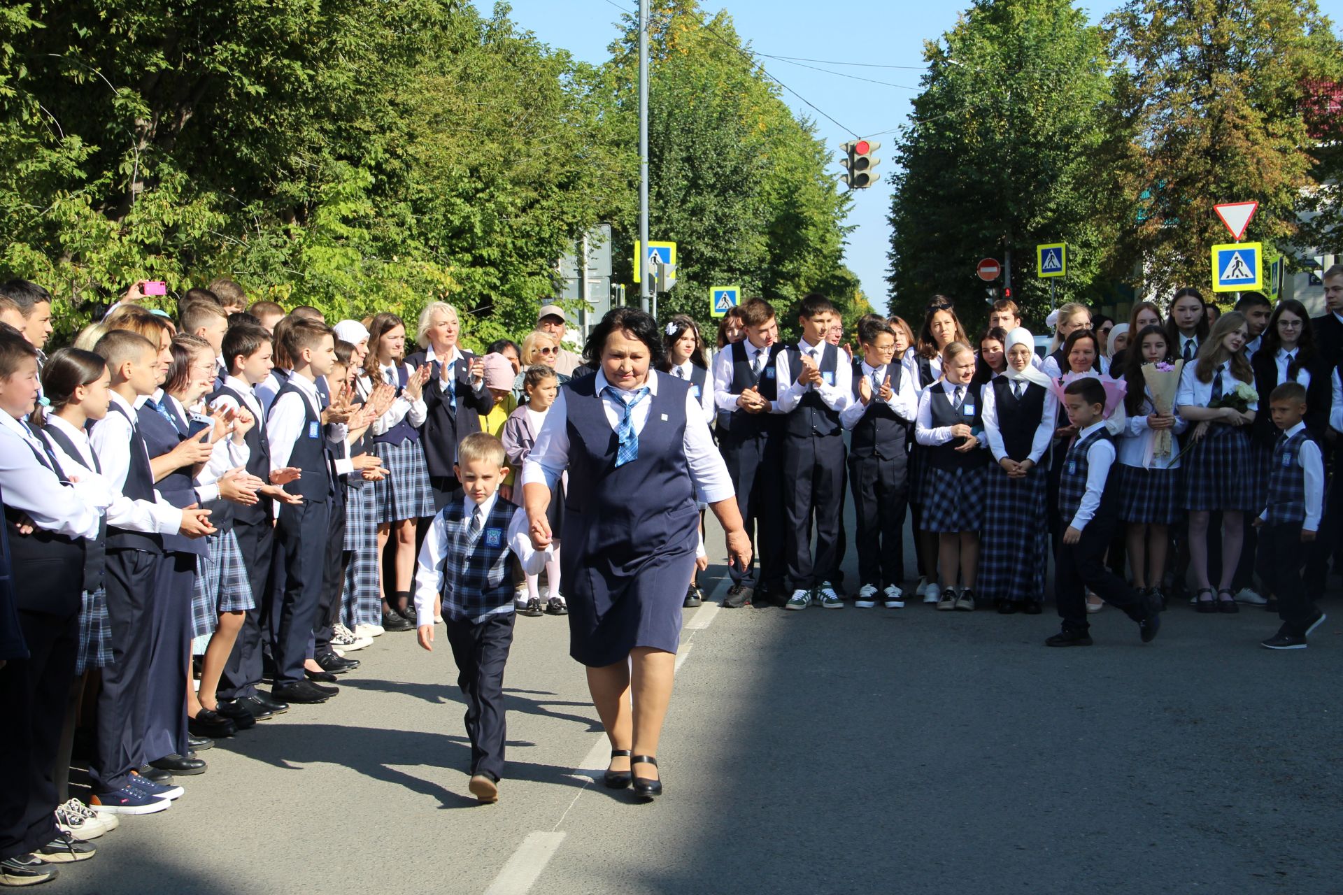 Большая торжественная линейка.