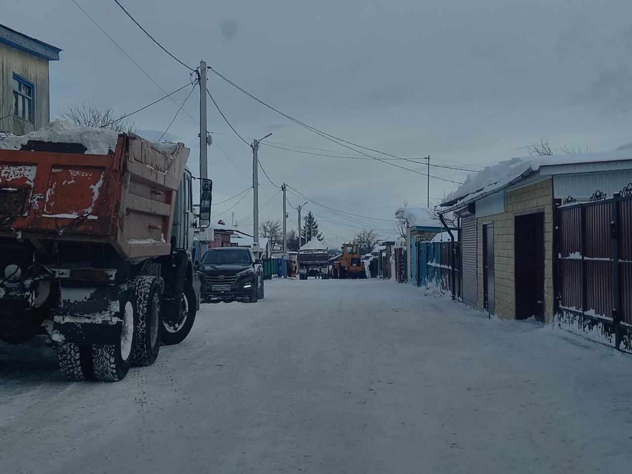 На каких улицах Заинска будут производиться снегоуборочные работы в выходные