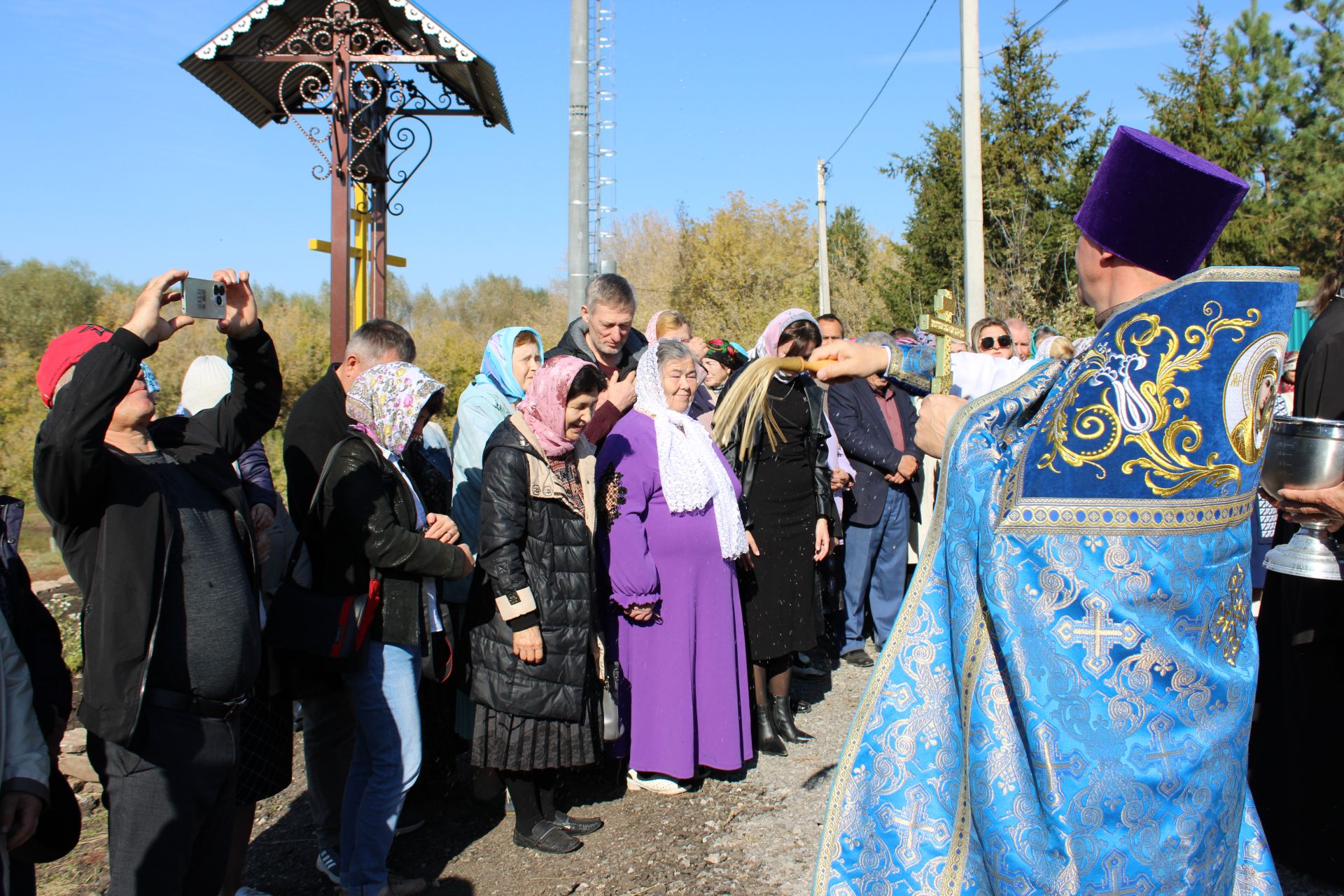 В селе Сарсаз-Багряж открылся храм Иконы Божией Матери