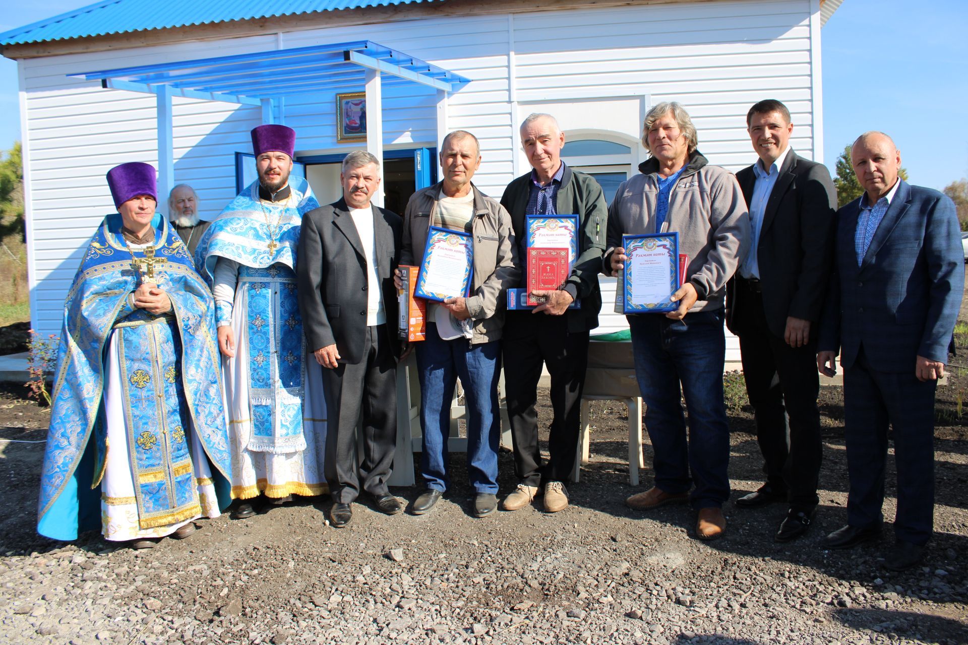 В селе Сарсаз-Багряж открылся храм Иконы Божией Матери