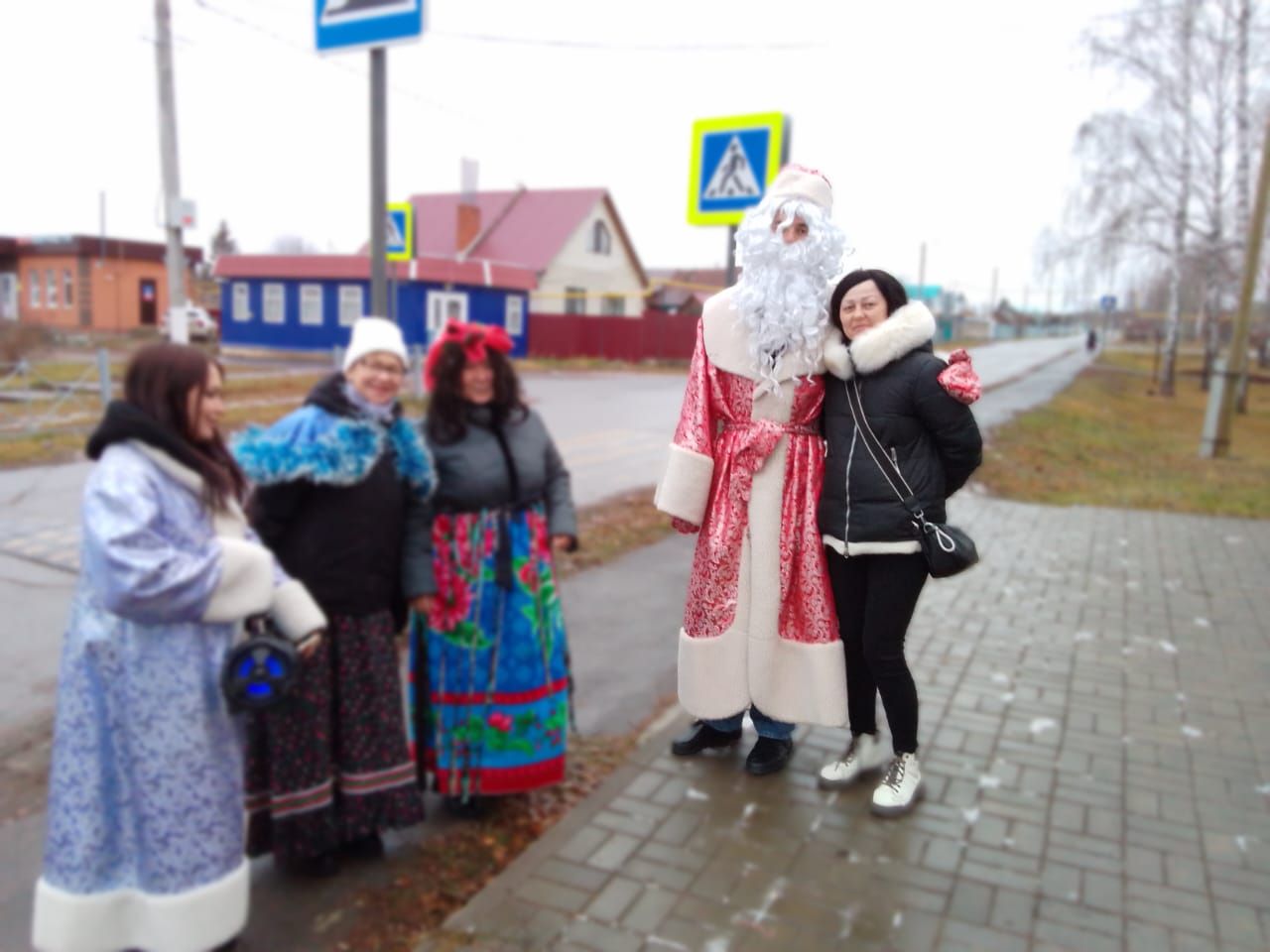 В Заинске отметили День рождения Деда Мороза