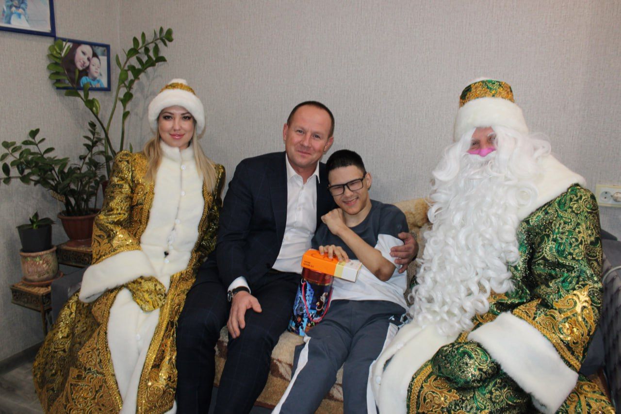 В Заинске исполнилось предновогоднее желание Тимура Салямова
