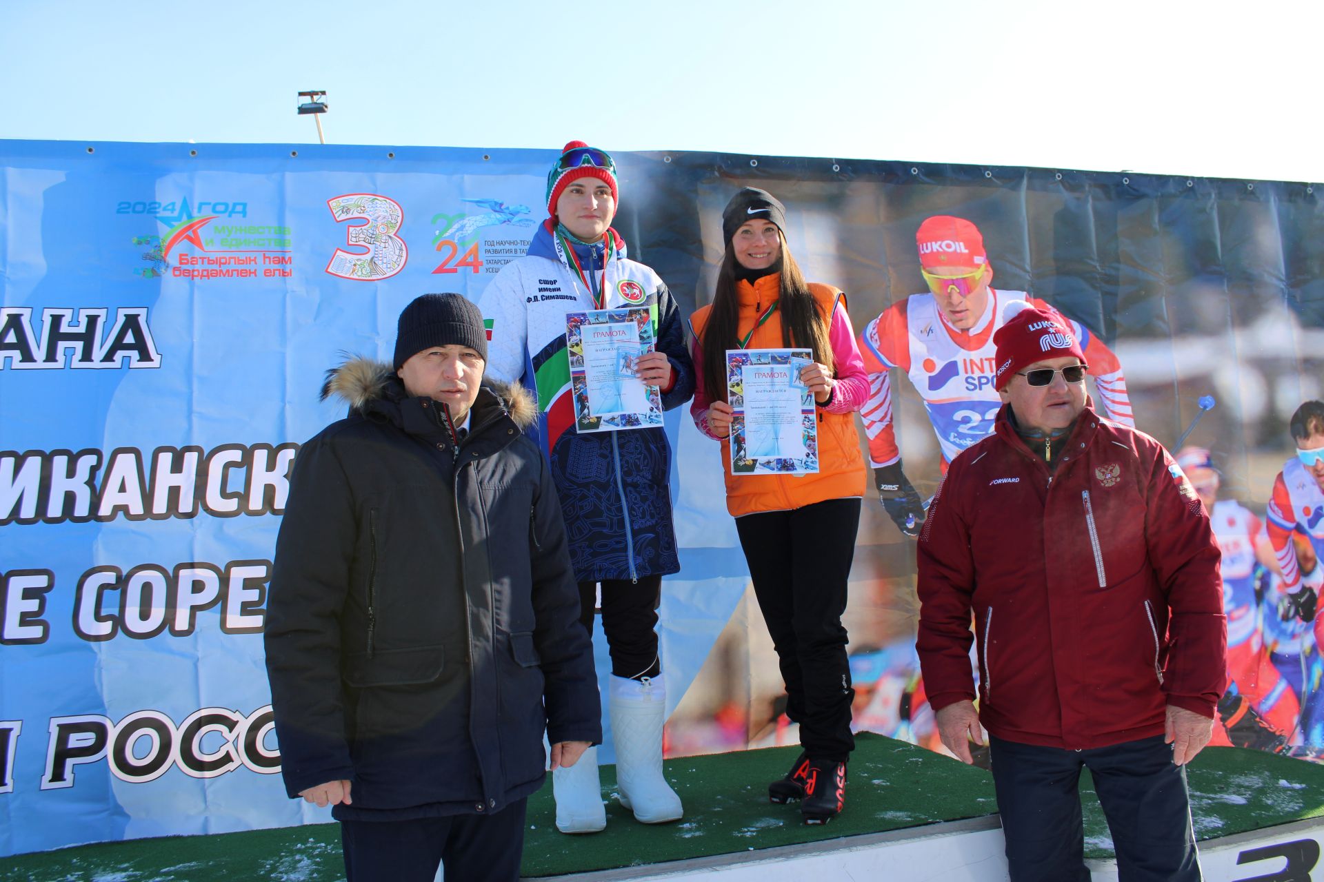 Заинцы присоединились к республиканским массовым соревнованиям «Лыжня Татарстана»