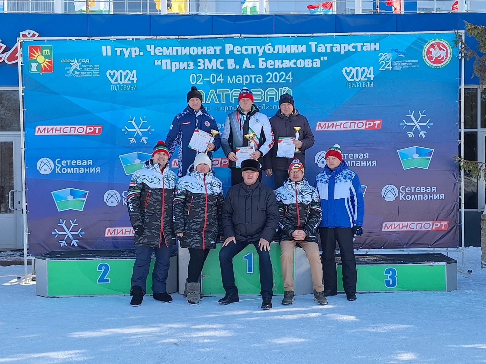 Татарстан Чемпионатында Зәй командасы өченче урында