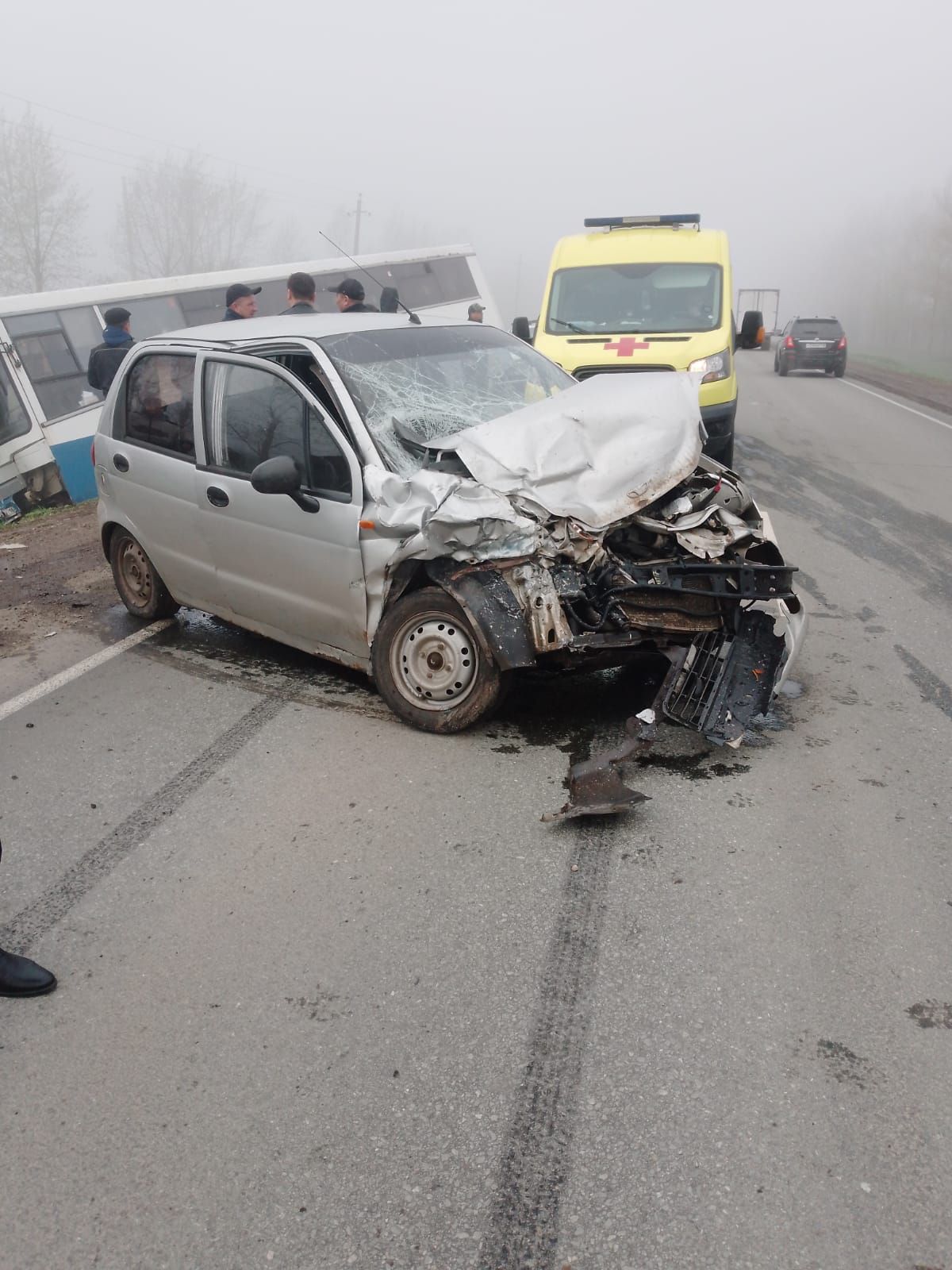 В Татарстане произошла авария с участием автобуса