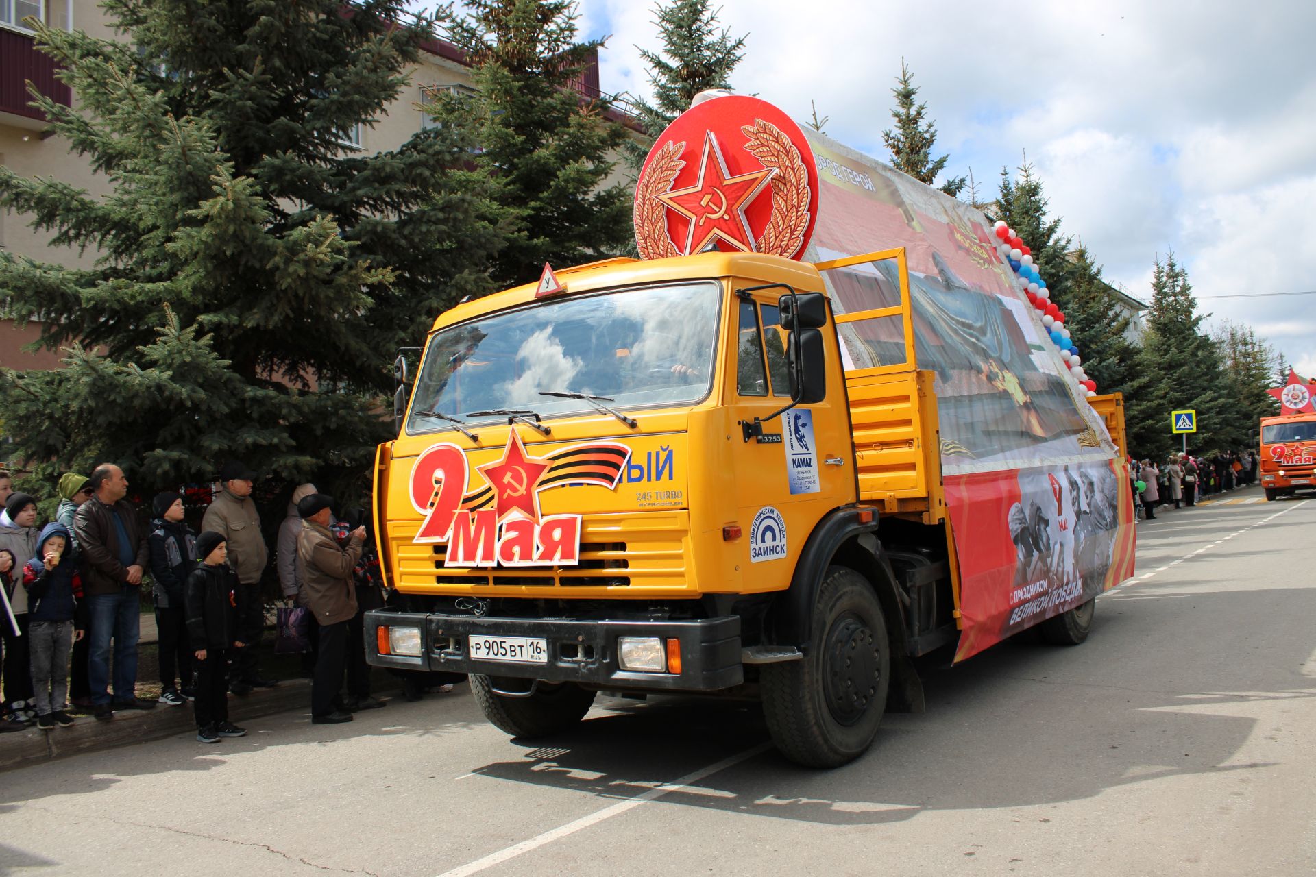 В Заинске состоялся Парад Победы