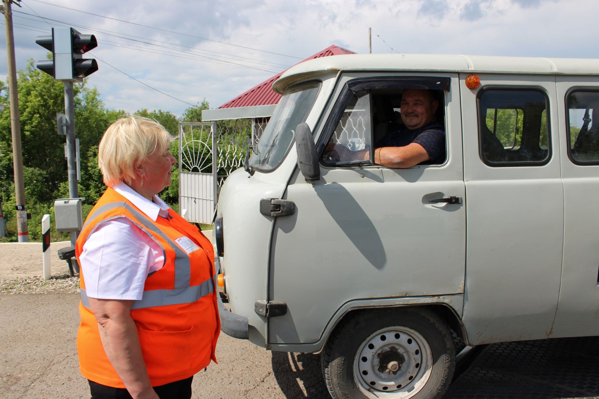 На железнодорожном переезде в Заинске прошли учения