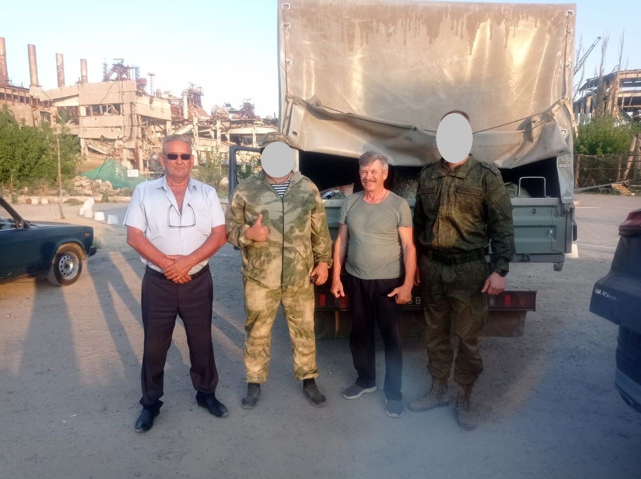 Заинцы передали землякам двадцатую по счету машину