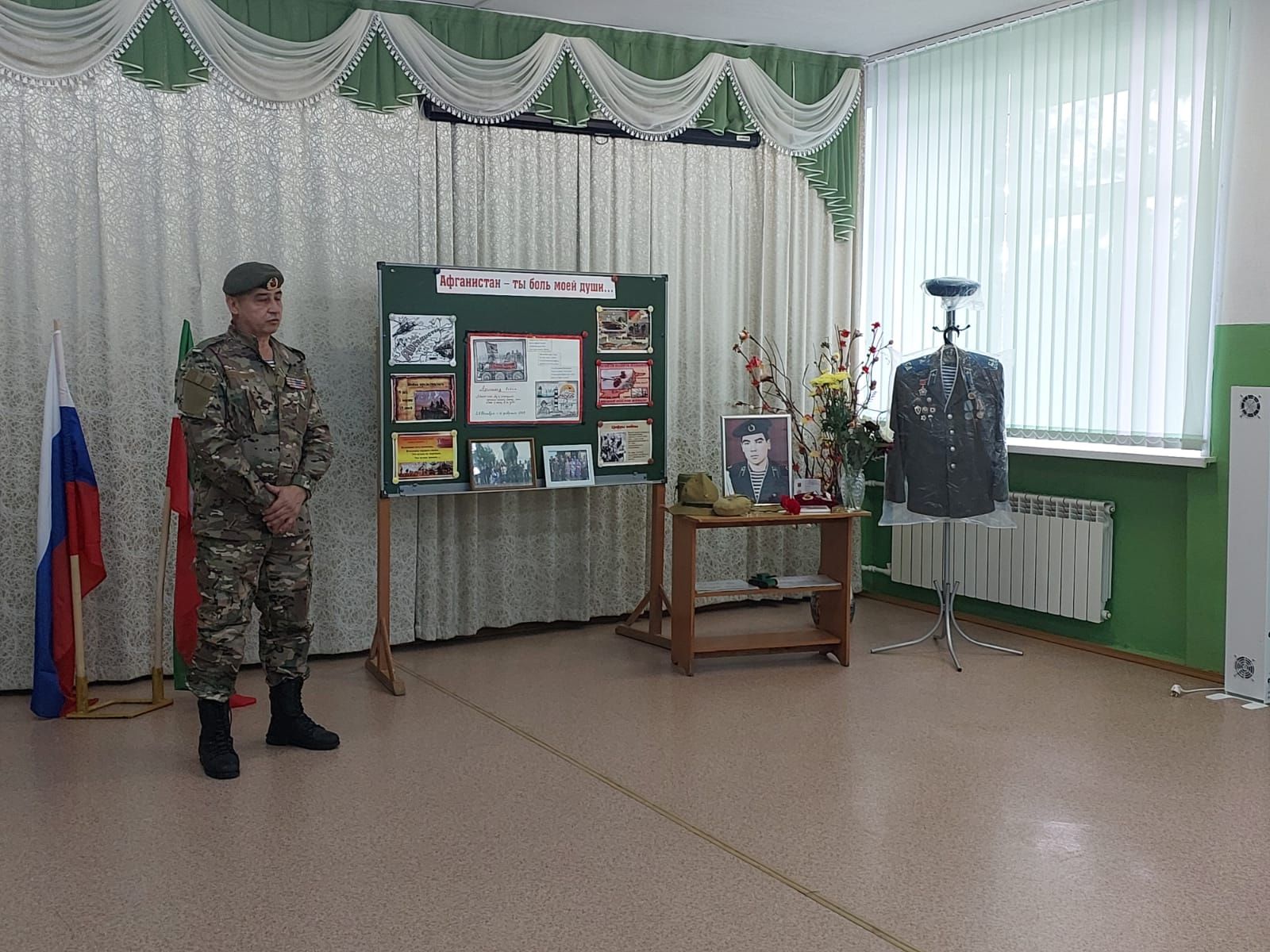 В Заинском районе почтили память афганца Петра Осипова