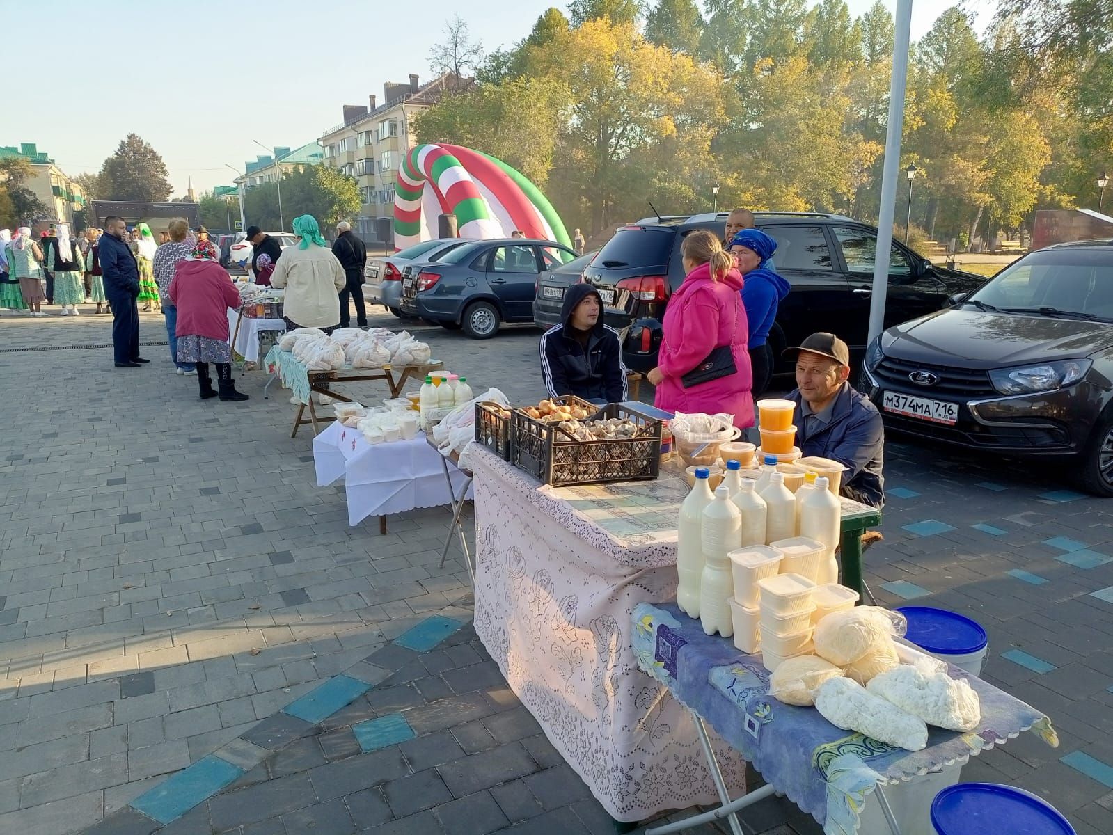 В Заинске стартовали осенние сельскохозяйственные ярмарки