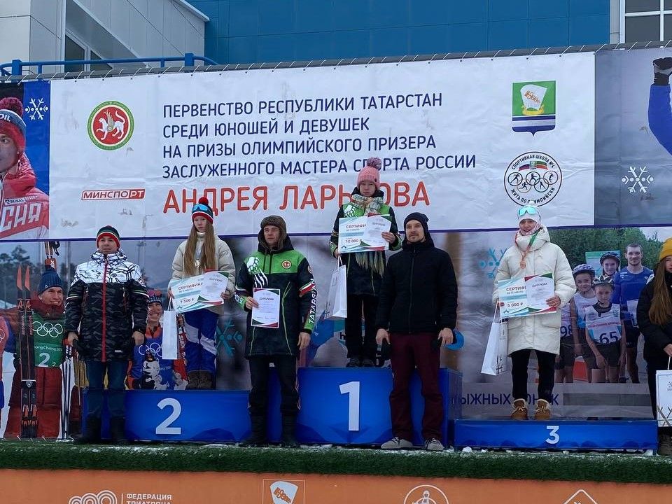 Заинские лыжницы завоевали призовые места на республиканских соревнованиях