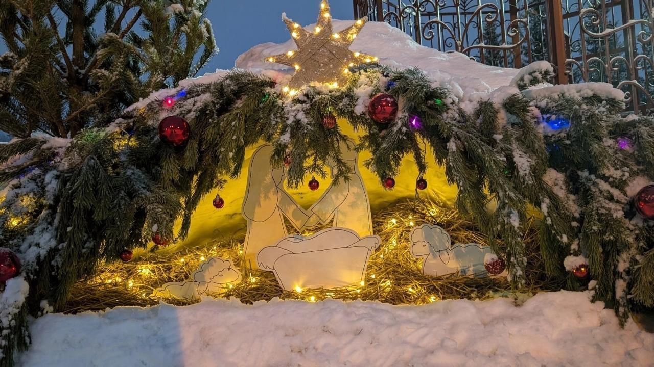 В храмах Заинского благочиния прошли Рождественские богослужения