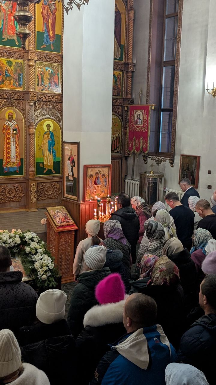 В храмах Заинского благочиния прошли Рождественские богослужения