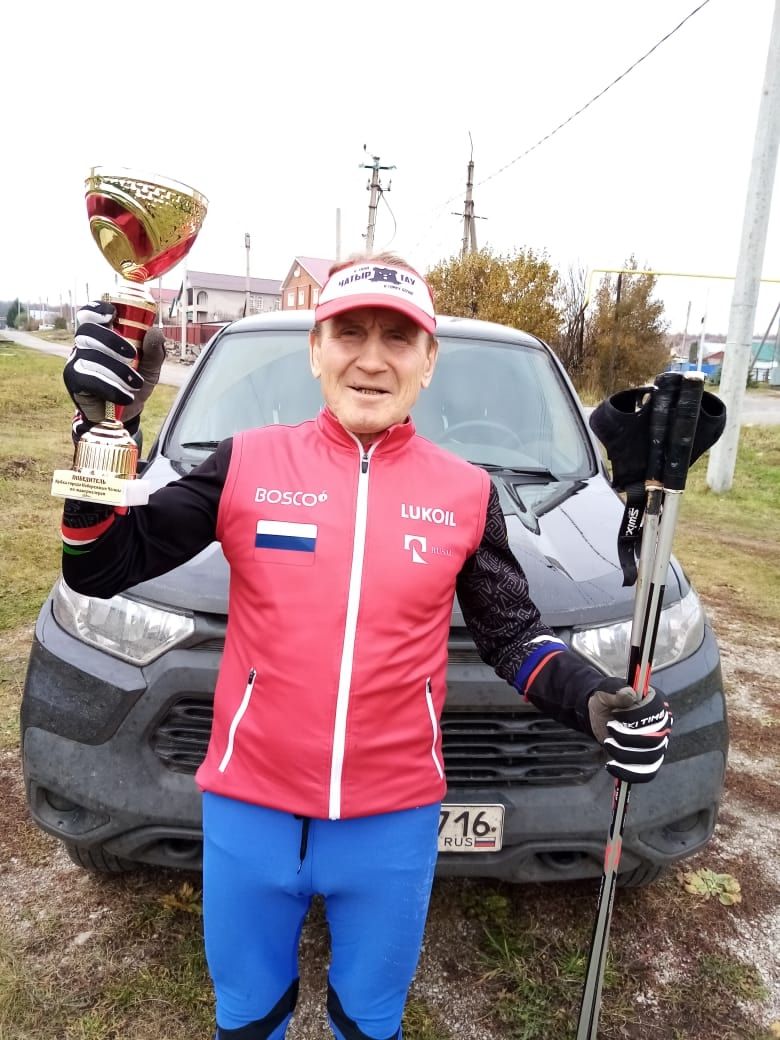 Николай Захаров из Заинска выиграл «Кубок Челны» по лыжероллерам