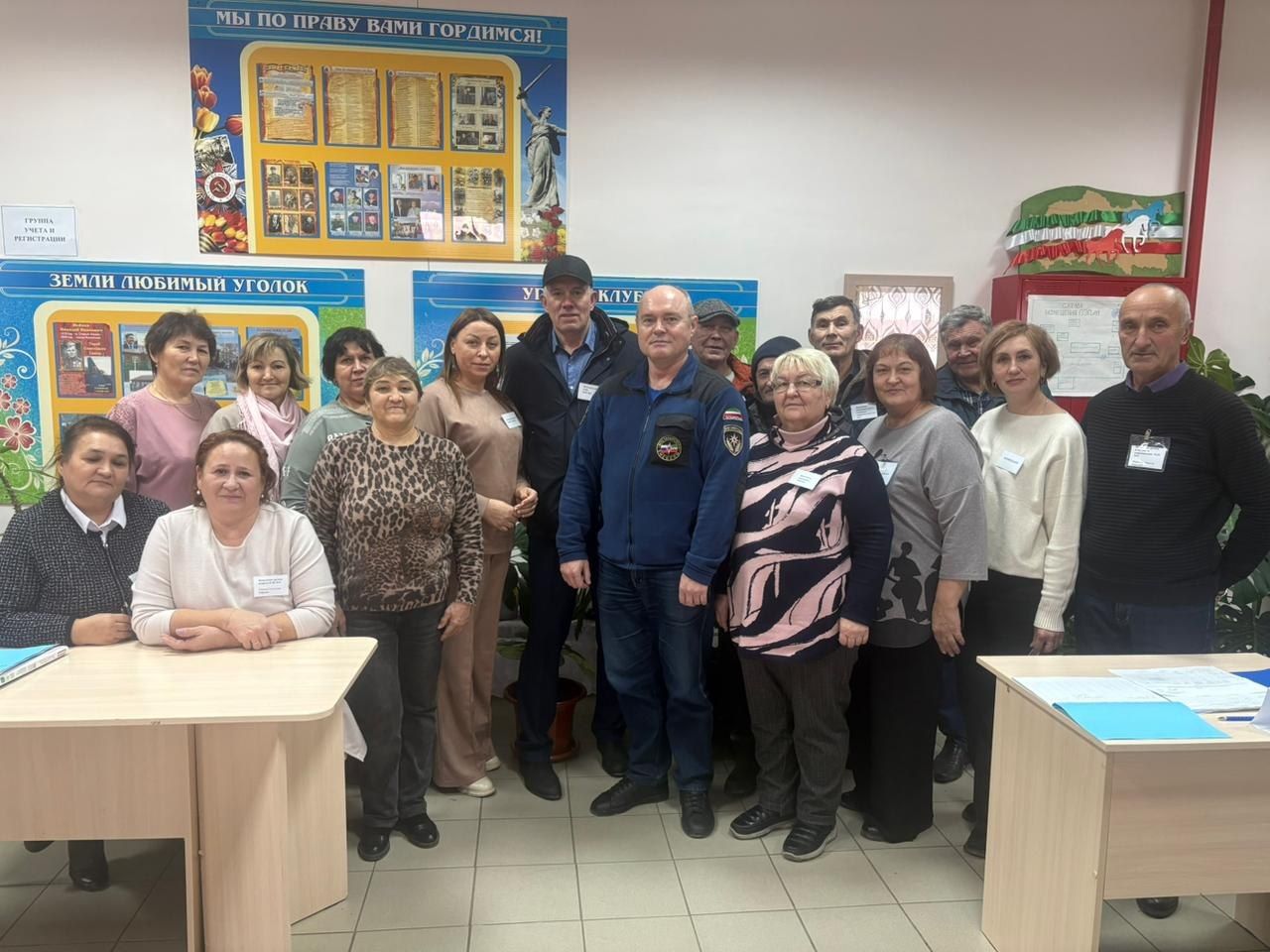 На учениях в селе Старый Токмак Заинского района спасали скот от паводка и разворачивали пункты для приема эвакуированных