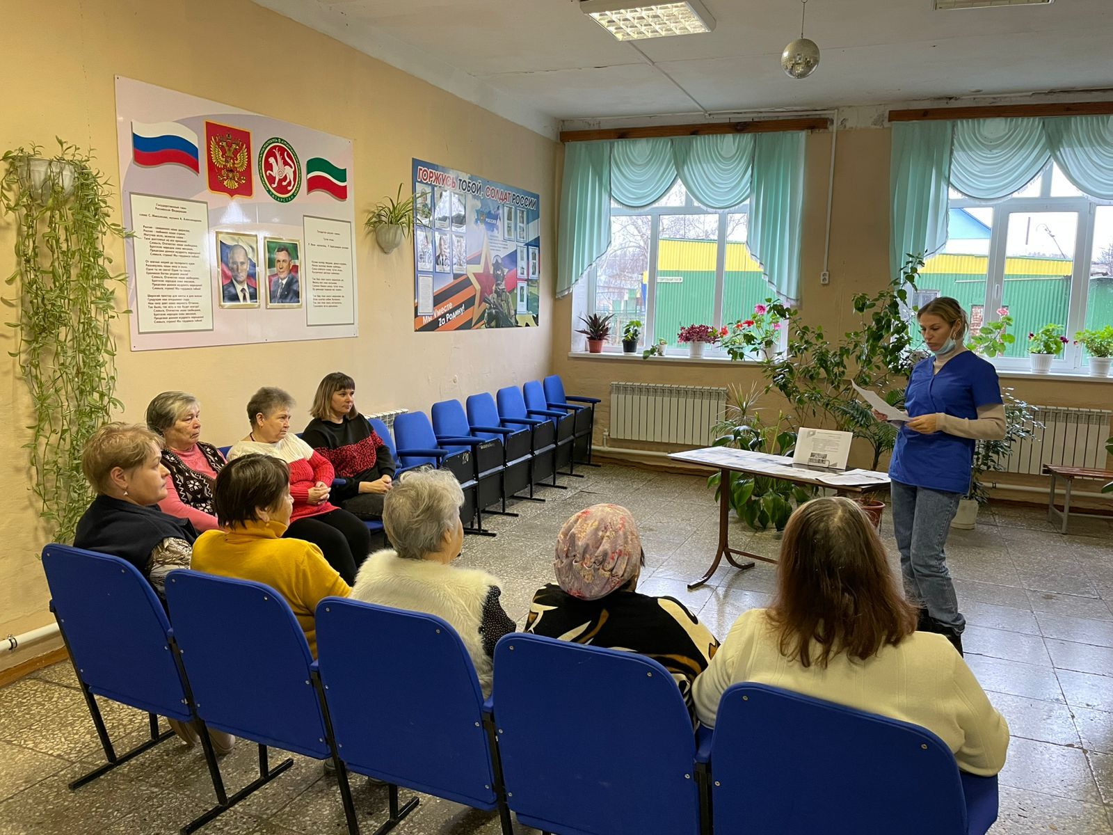 Профилактика рака легких: специалист Светлоозерского ФАП провела просветительскую лекцию