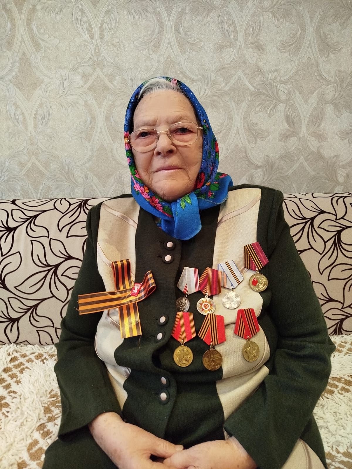 Тыл ветераны күркәм юбилеен каршылый
