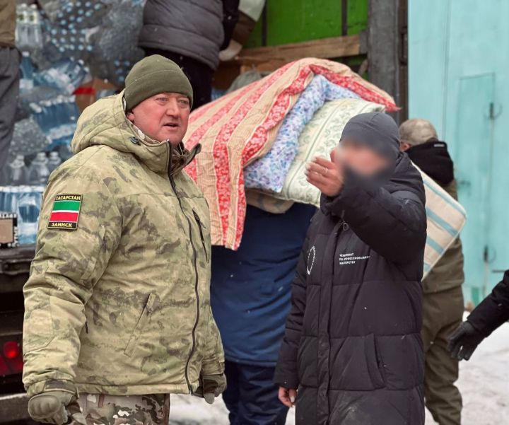 Зәй районы махсус хәрби операция зонасына һәрьяклап ярдәм күрсәтүен дәвам итә