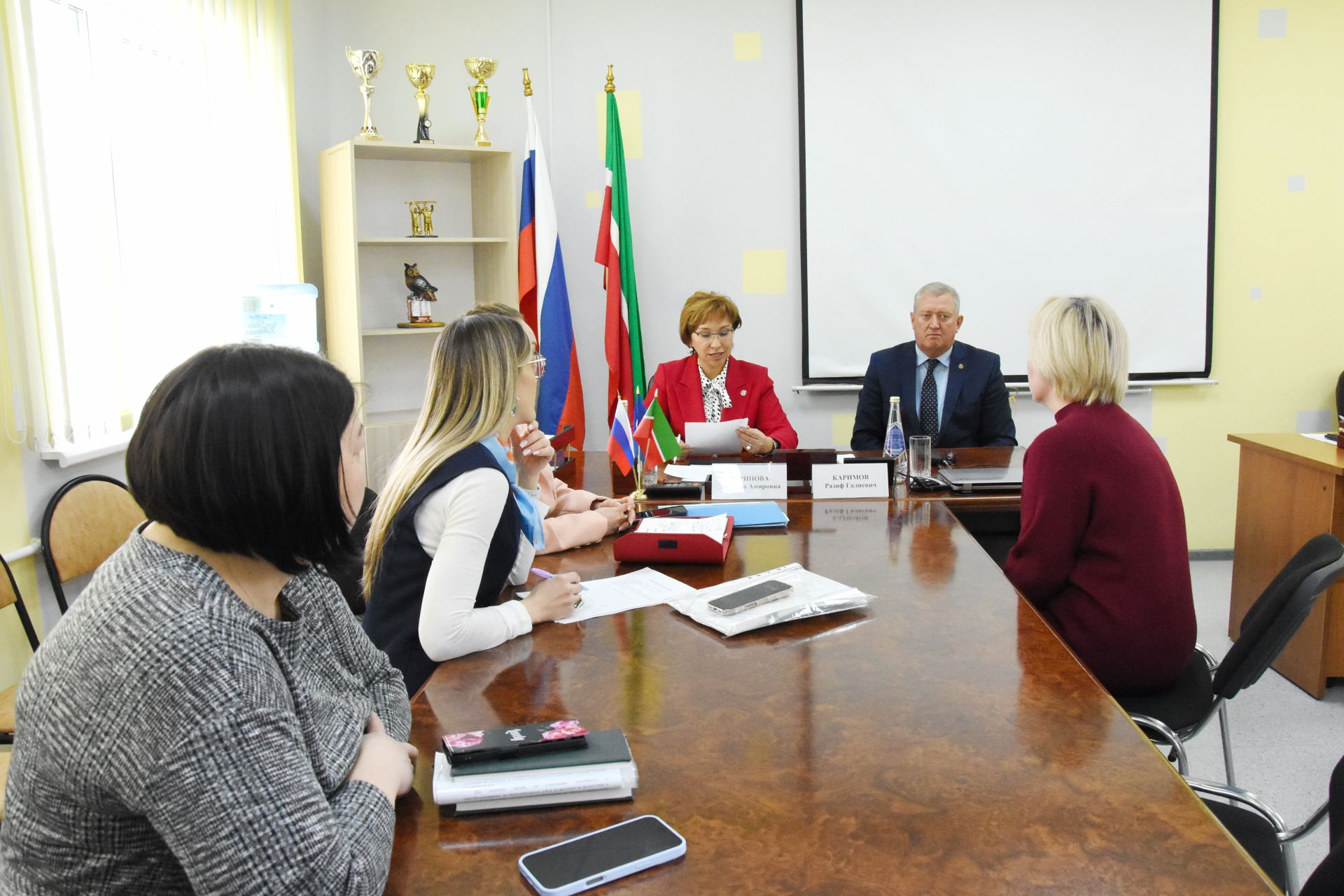 Министр зәйлеләрне социаль яклау мәсьәләләре буенча кабул итте