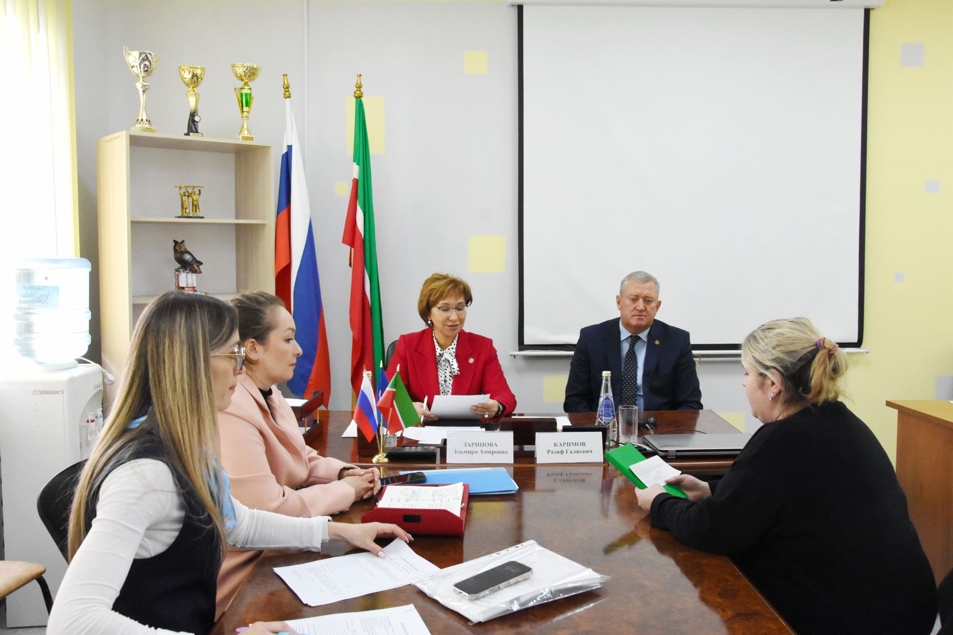 Министр зәйлеләрне социаль яклау мәсьәләләре буенча кабул итте