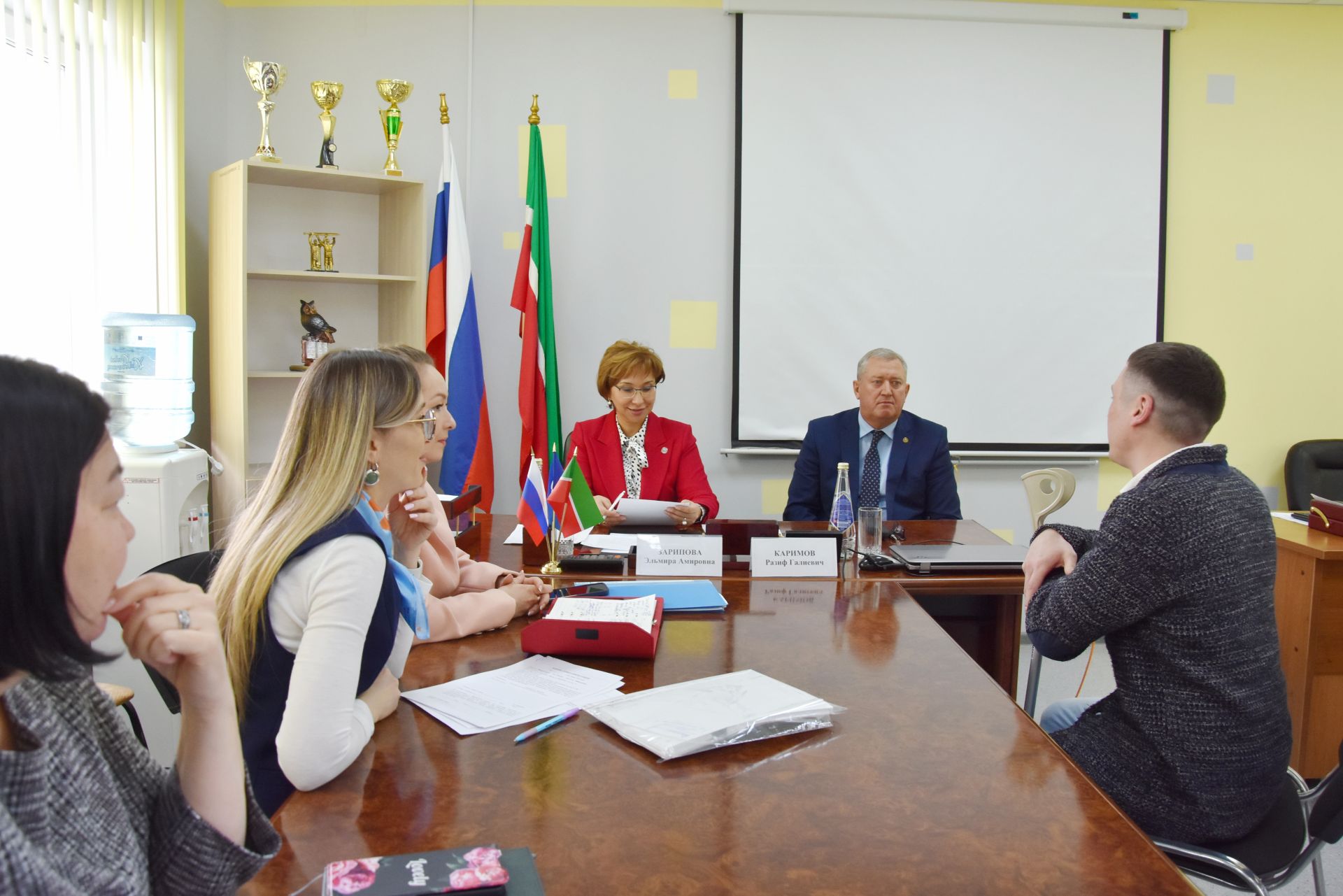 Министр зәйлеләрне социаль яклау мәсьәләләре буенча кабул итте