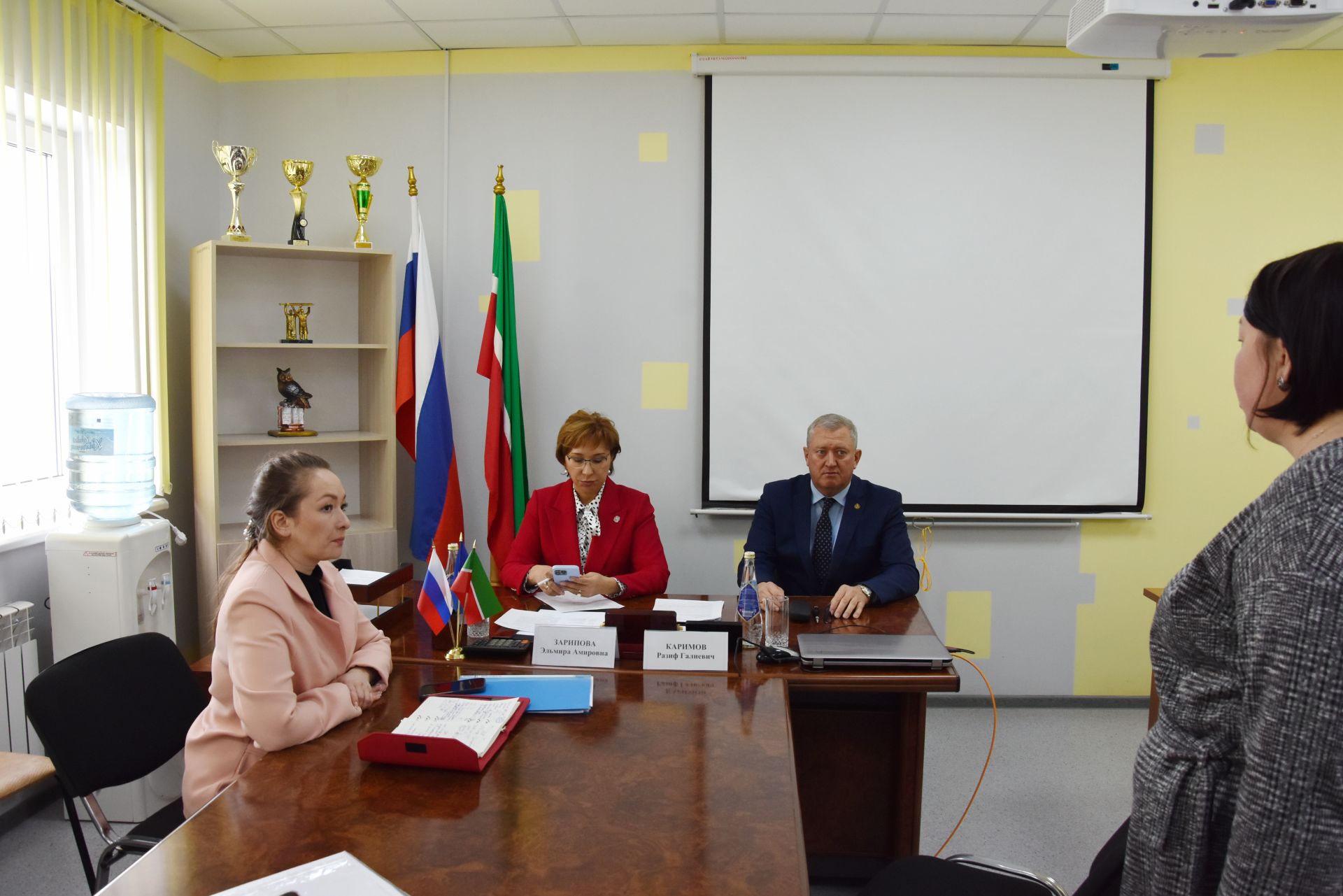 Министр зәйлеләрне социаль яклау мәсьәләләре буенча кабул итте