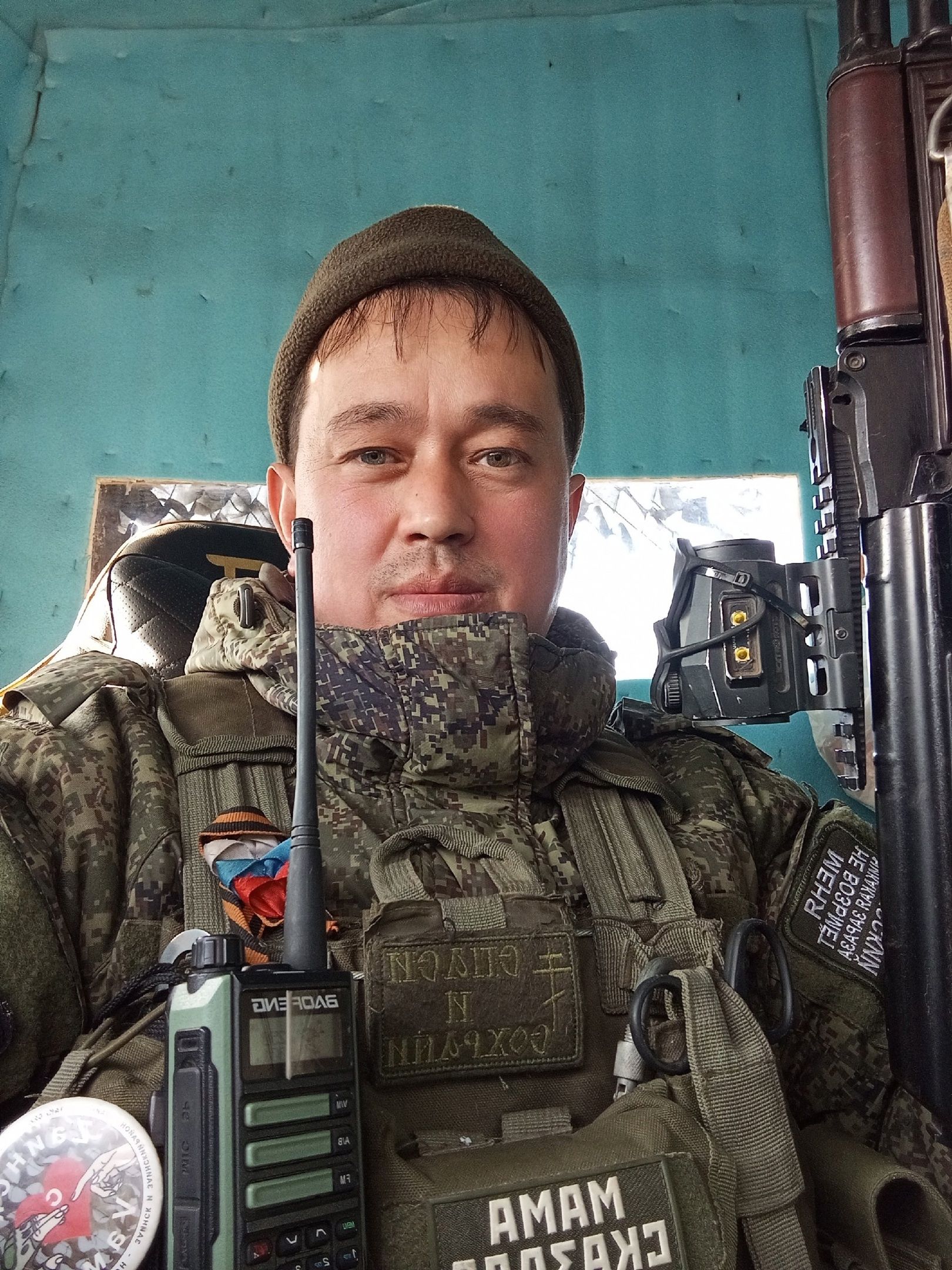 «Амбал» позывноен йөртүче егет: «Әниләрнең ышанычы безгә көч бирә»