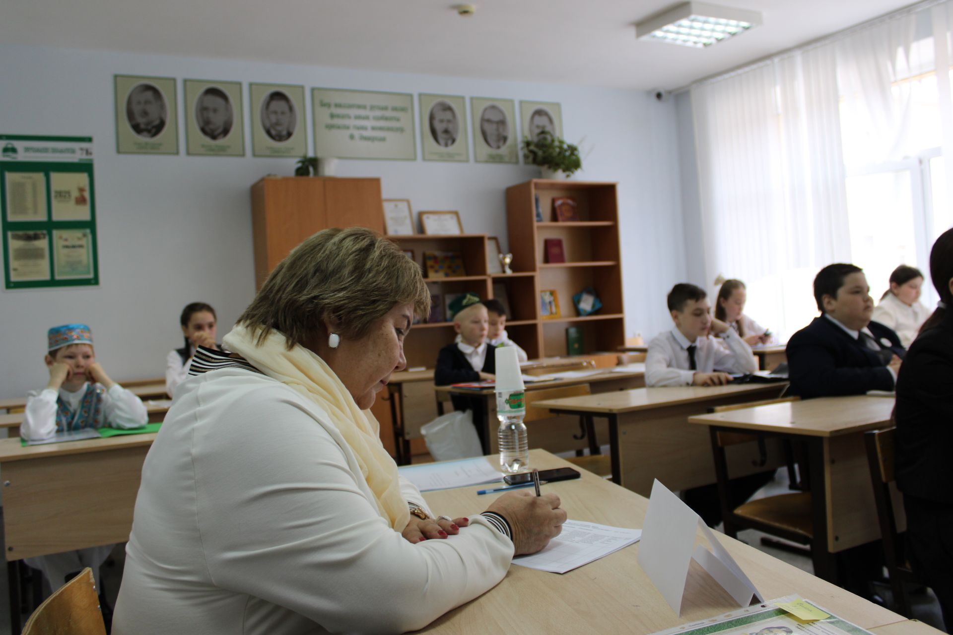 Зәйдә Бөек әдибебез Габдулла Тукай туган көне алдыннан укучылар традицион төстә фәнни эшләр яклады