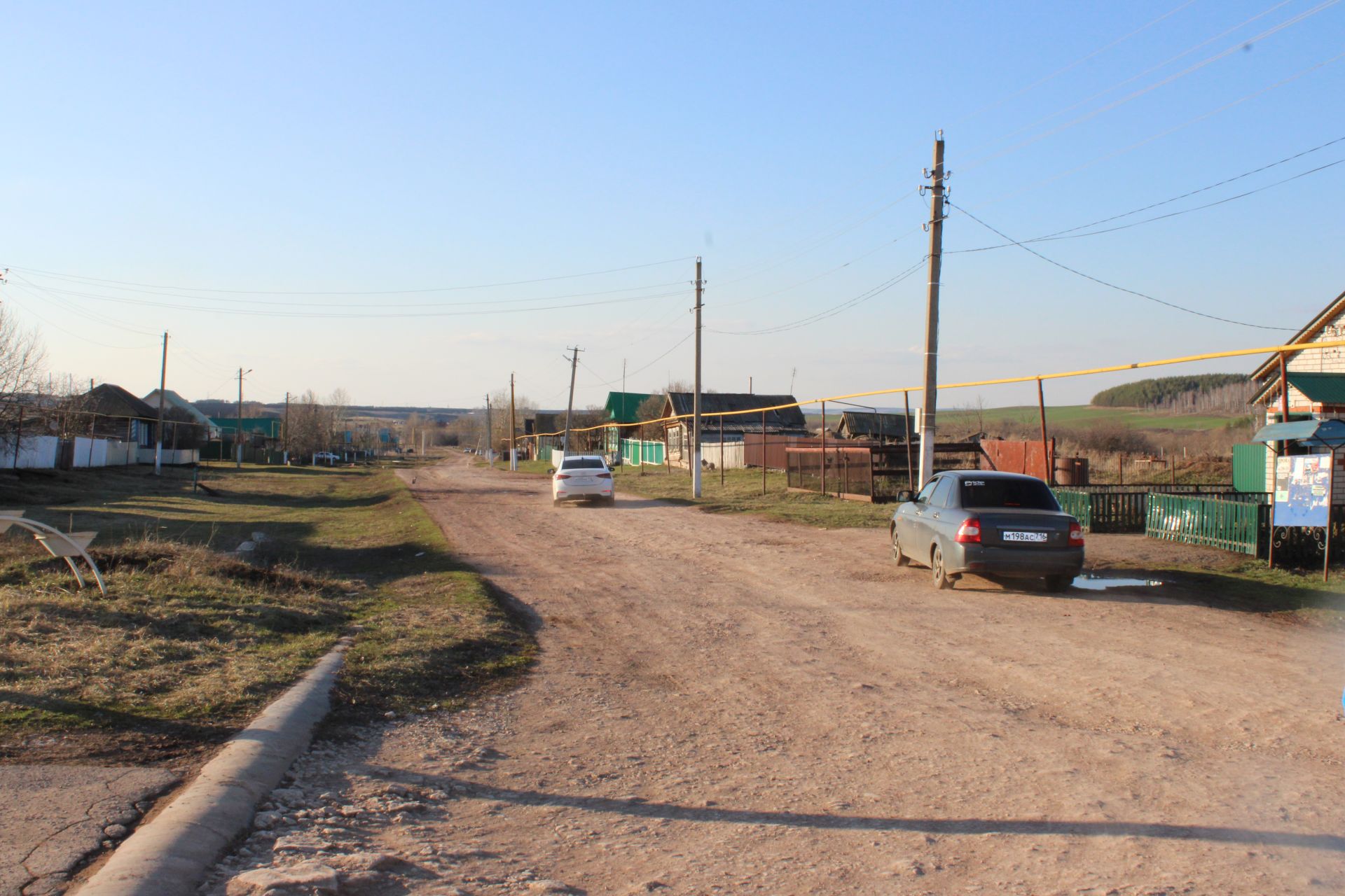 Авылларда асфальт юл