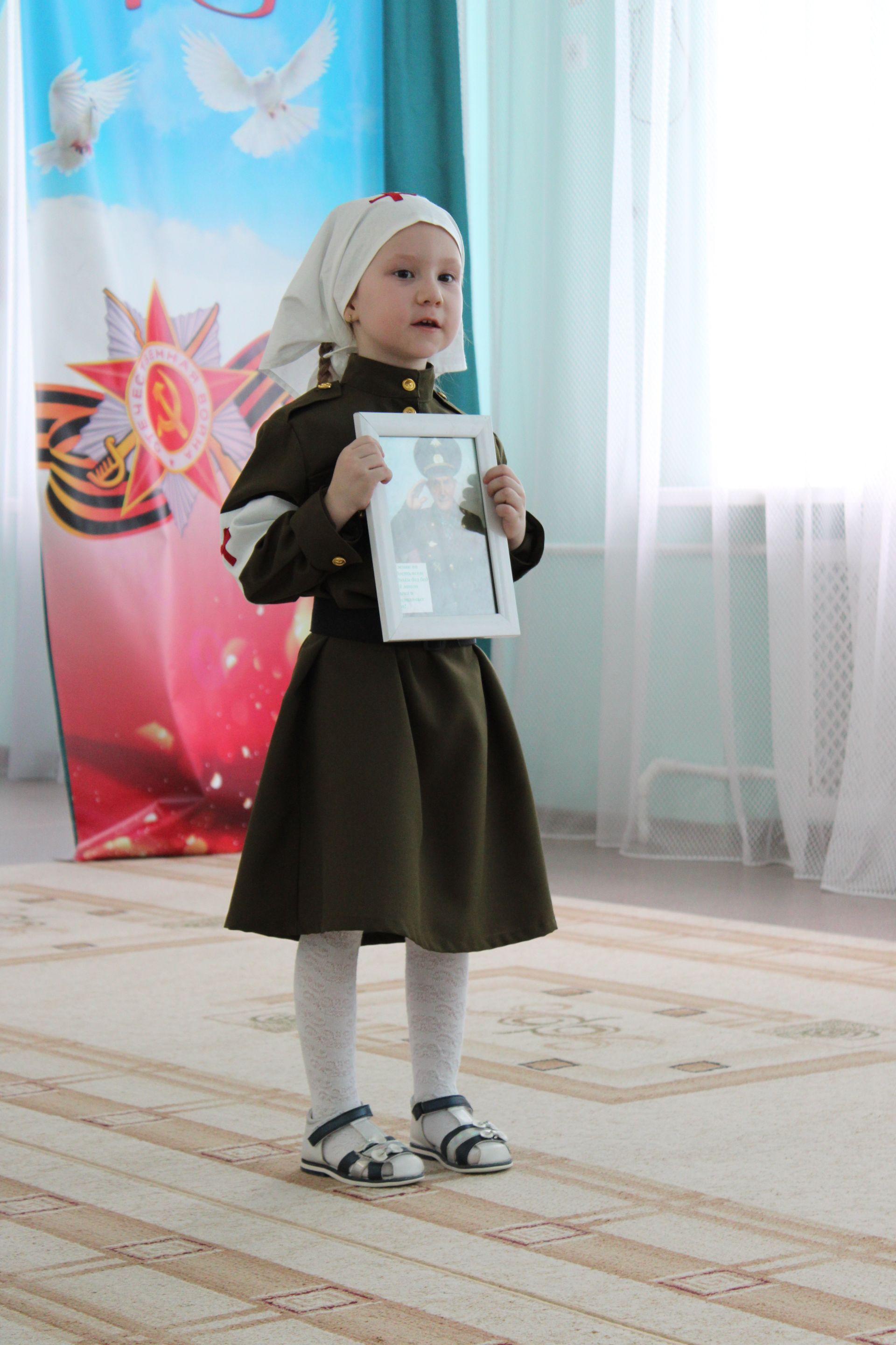 Зәйдә сабыйлар традицион “Җиңү кайтавазы”  бәйгесендә шигырьләр сөйләделәр