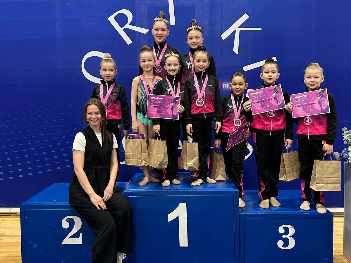 Заинские гимнастки победили на турнире «SPORT KIDS CUP» в Мамадыше