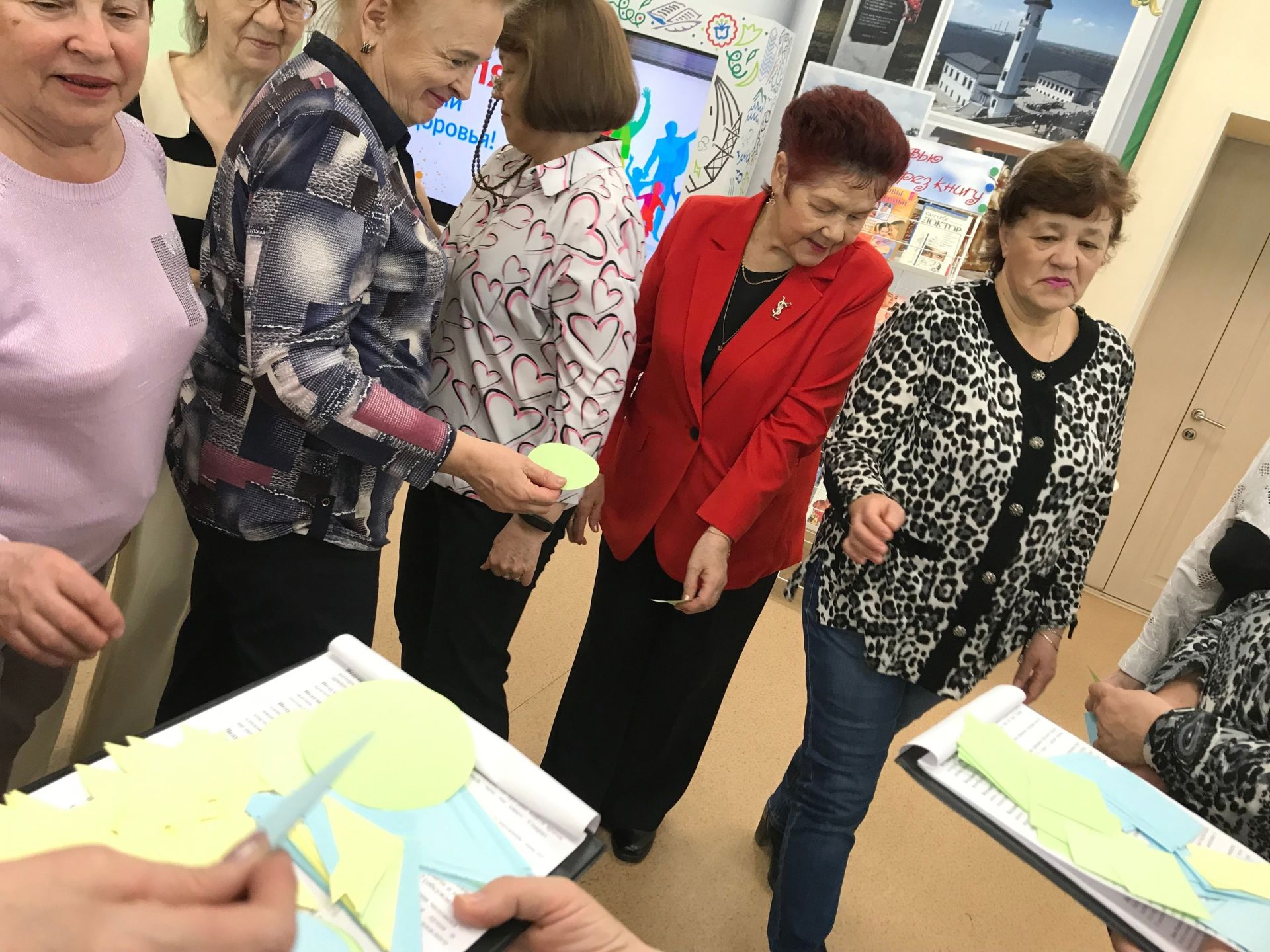 Зәй китапханәсендә сәламәтлек сәгате узды