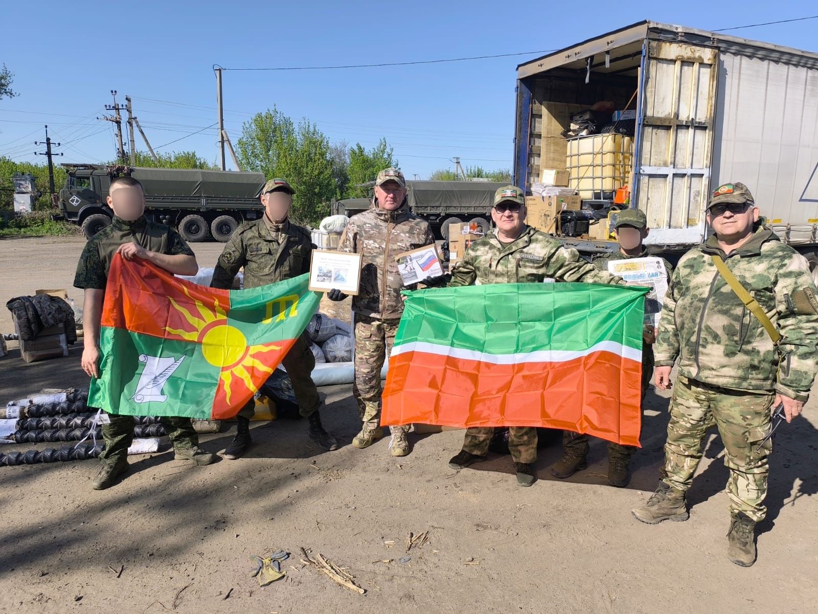 Заинск поддерживает своих героев: 60-й гуманитарный груз доставлен на СВО