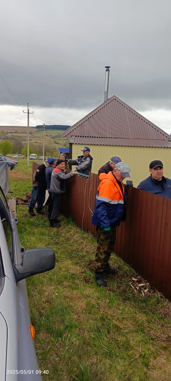 Багражда зиратны чистарту буенча зур өмә узды