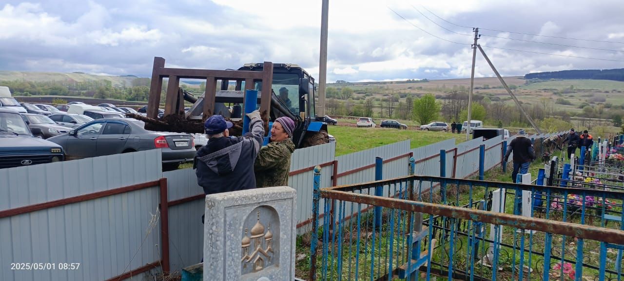 Багражда зиратны чистарту буенча зур өмә узды
